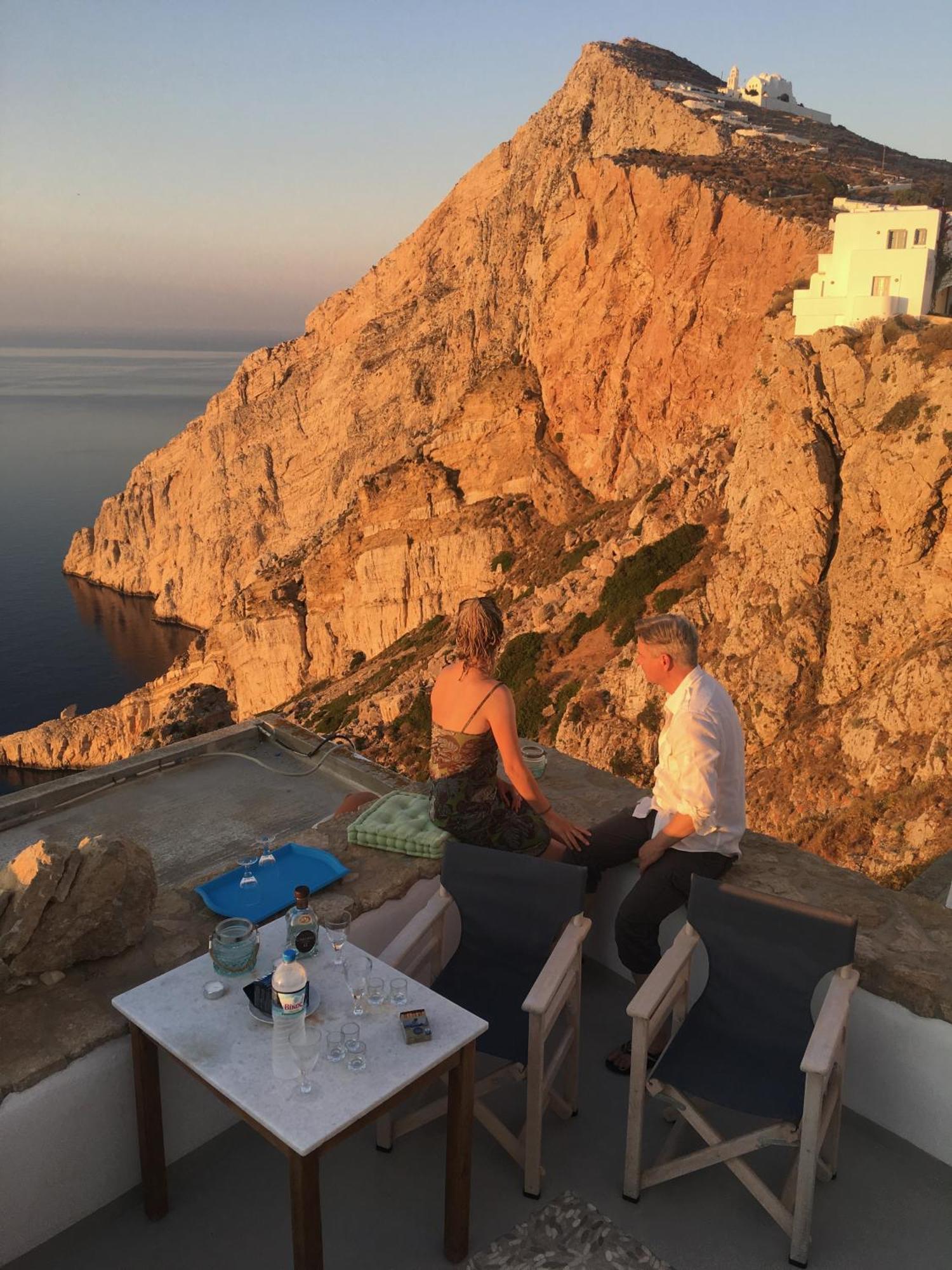Villa Folegandros-Cliffhouse Exterior foto