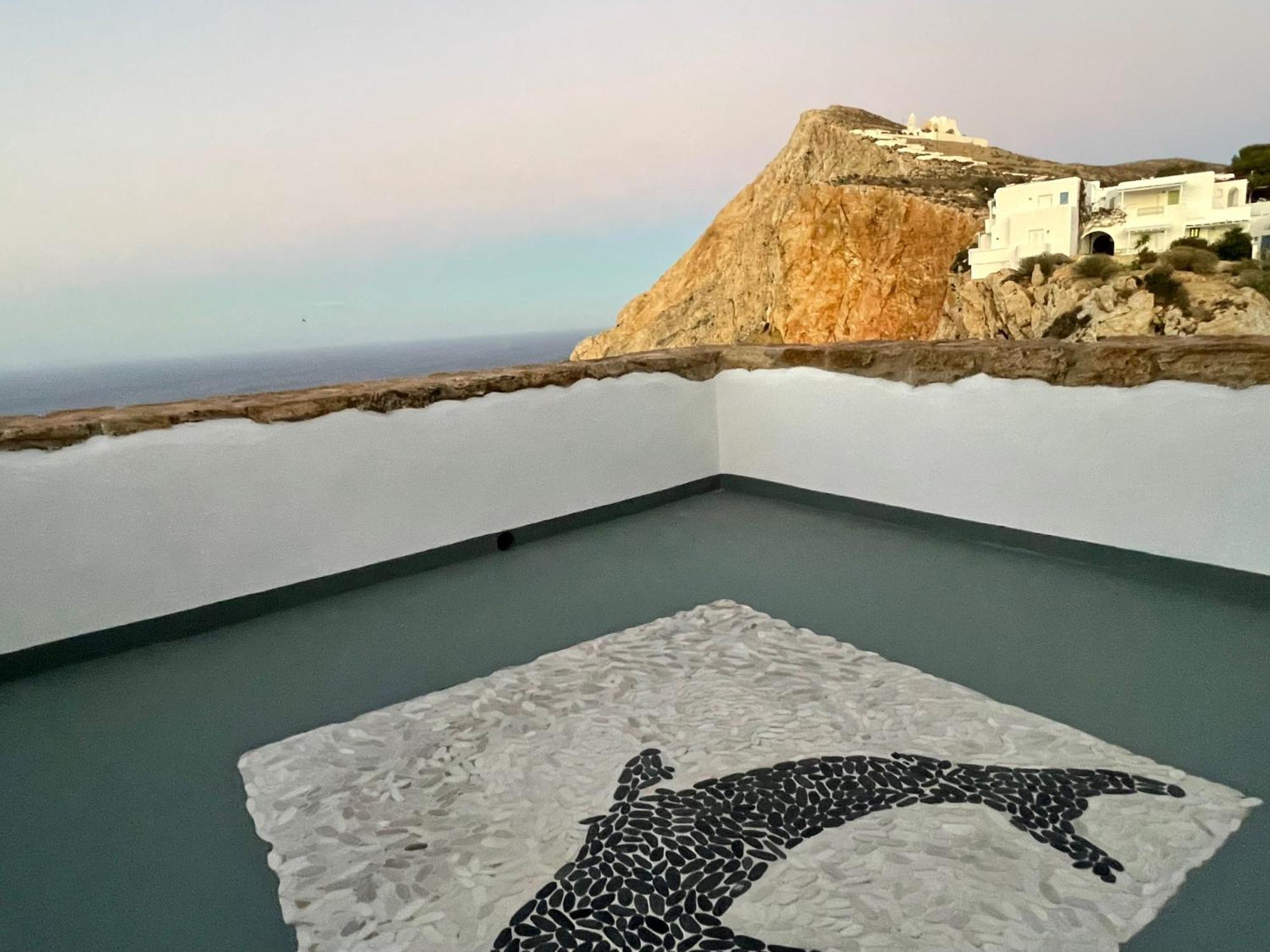 Villa Folegandros-Cliffhouse Exterior foto
