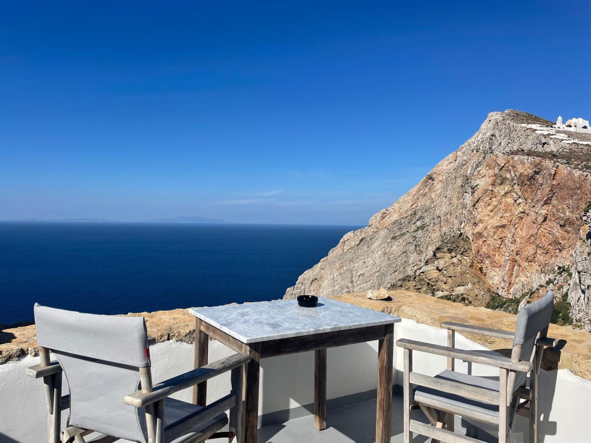 Villa Folegandros-Cliffhouse Exterior foto