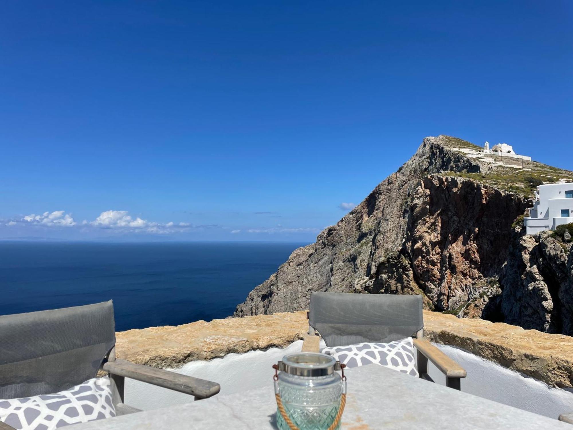 Villa Folegandros-Cliffhouse Exterior foto