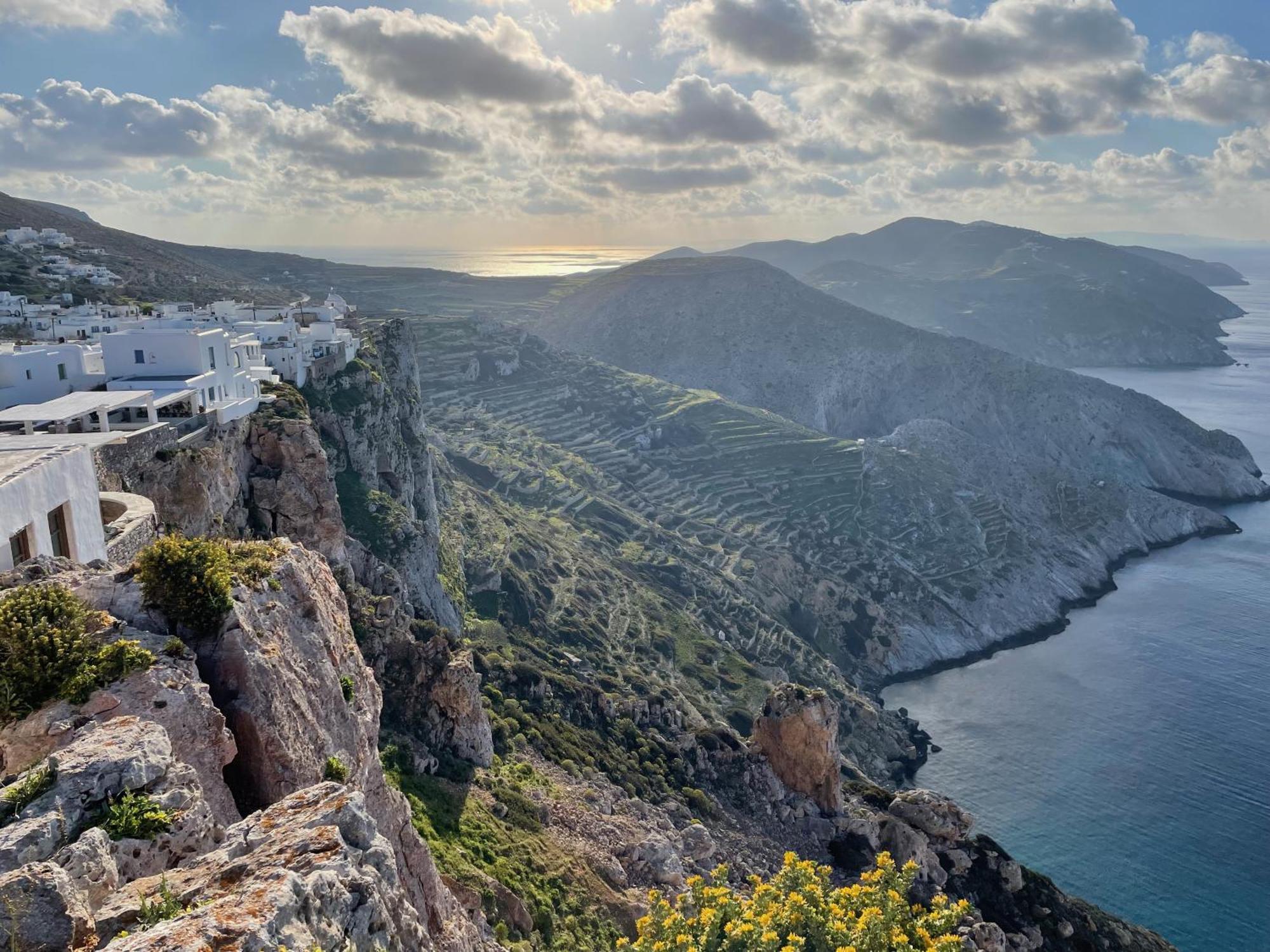 Villa Folegandros-Cliffhouse Exterior foto
