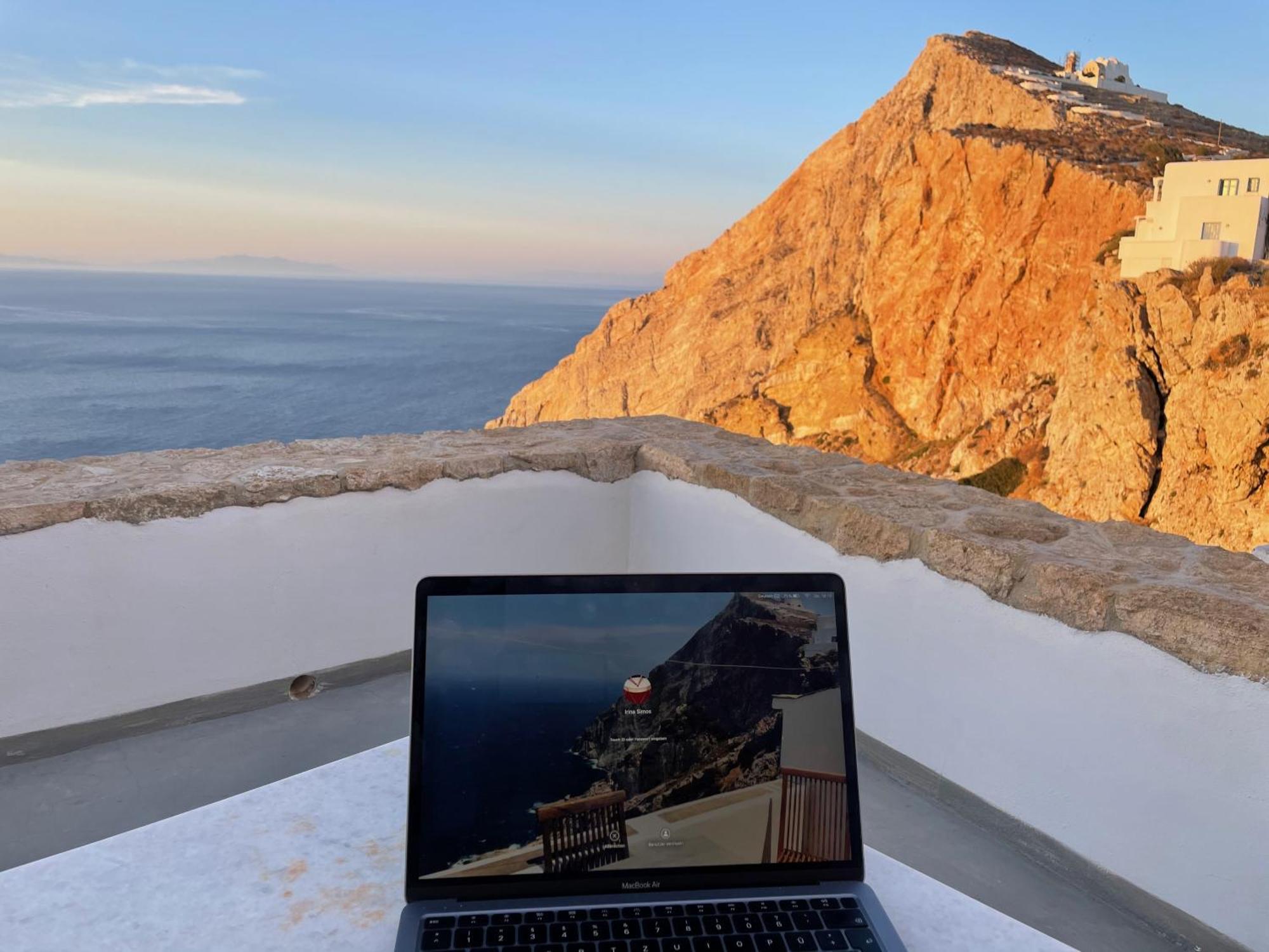 Villa Folegandros-Cliffhouse Exterior foto